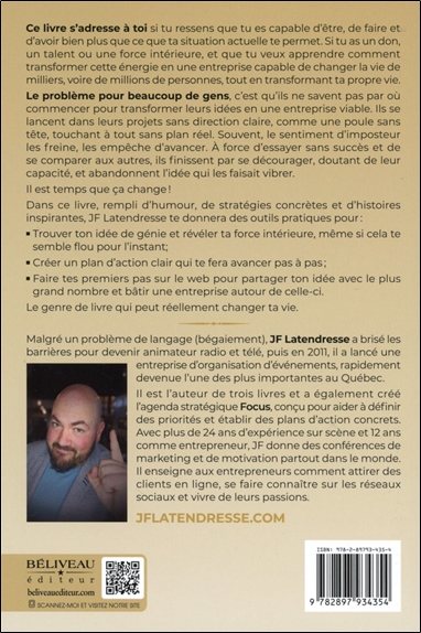 L'idée à 1 million - Comment trouver une idée de génie et la transformer en entreprise qui changera votre vie et celle de millions de personnes ! 2