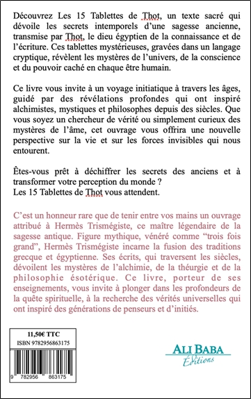 Les 15 Tablettes de Thot 2