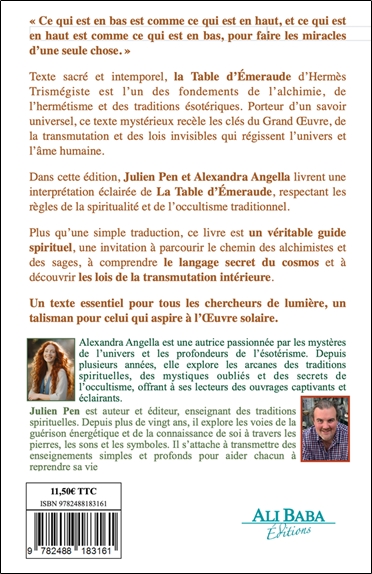 La Table d'Emeraude - Hermès Trismégiste 2