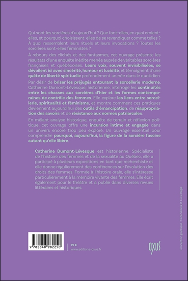 Anthropologie des sorcières contemporaines  Identité, valeurs, intentions, rituels 2
