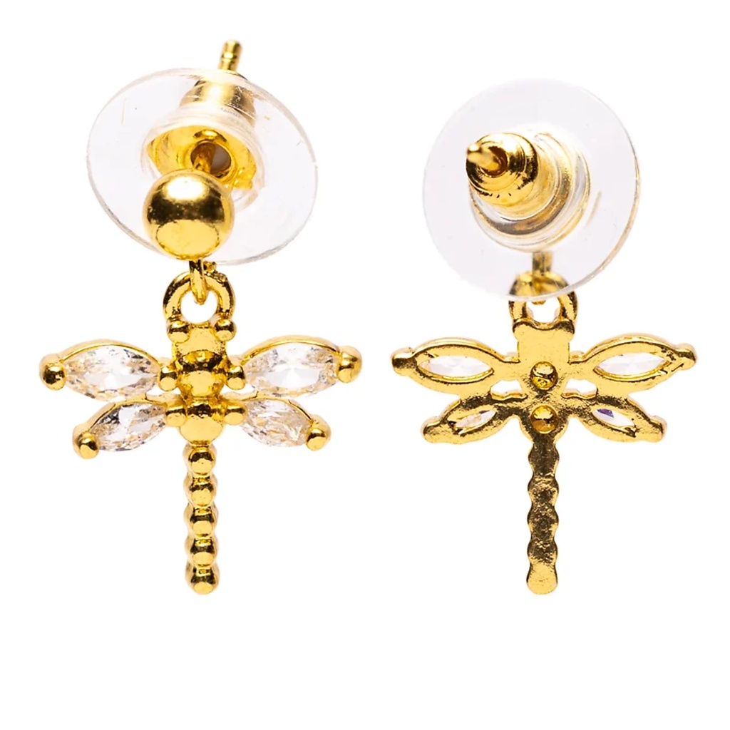 Boucles d'oreille dorées 1