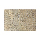 Boîte tarot ou à bijoux Arbre de Vie stéatite -- 15x10 cm 1