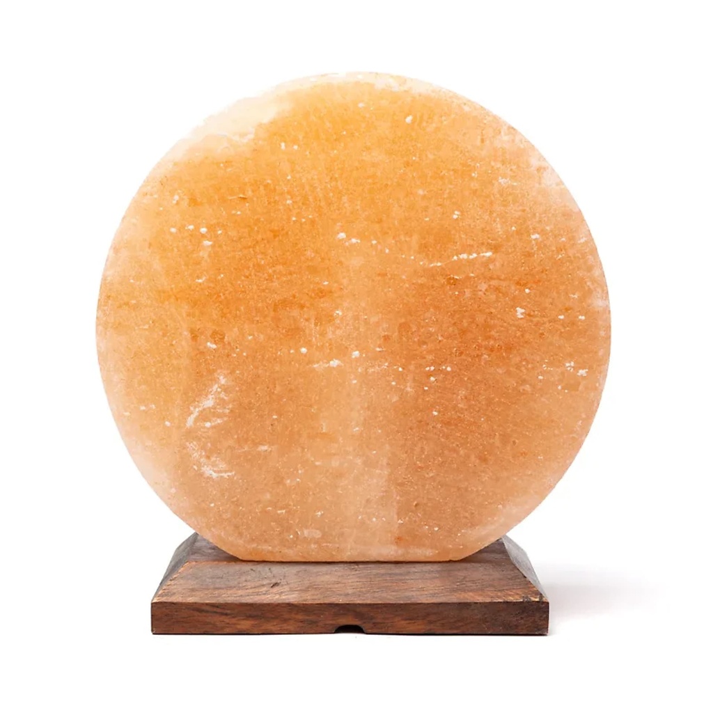 Lampe en sel Déesse avec câble et ampoule -- ±22x19x10 cm 0