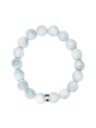 Bracelet Aigue-Marine Perles rondes 10 mm 1