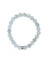 Bracelet Aigue-Marine Perles rondes 8 mm 1