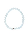 Bracelet Aigue-Marine Perles rondes 6 mm 1