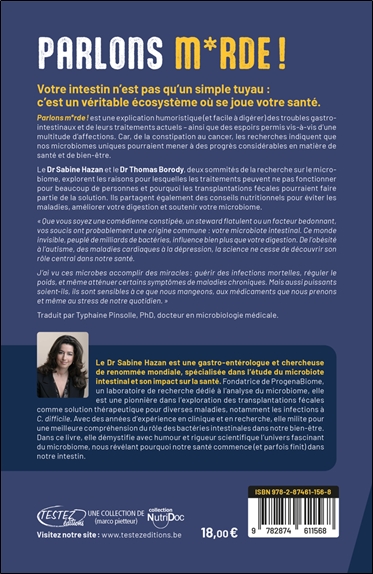 Parlons m*rde ! Maladie, digestion, santé intestinale, transplantations fécales 2
