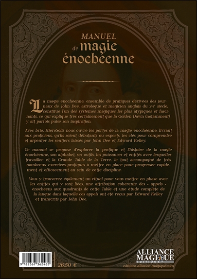 Manuel de magie énochéenne - Selon les journaux de John Dee 2