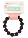 Bracelet Obsidienne Noire Perles rondes 14 mm 2