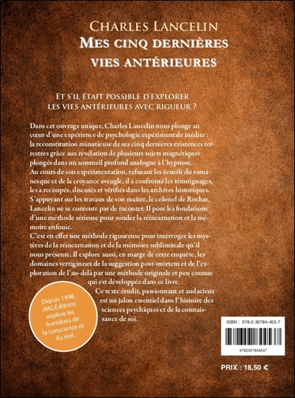 Mes cinq dernières vies antérieures 2