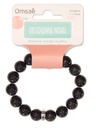 Bracelet Obsidienne Noire Perles rondes 12 mm 2