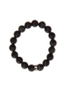 Bracelet Obsidienne Noire Perles rondes 10 mm 1