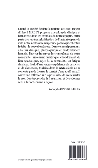 Malaise dans le XXIe siècle : la nouvelle névrose, un défi majeur de santé mentale 2