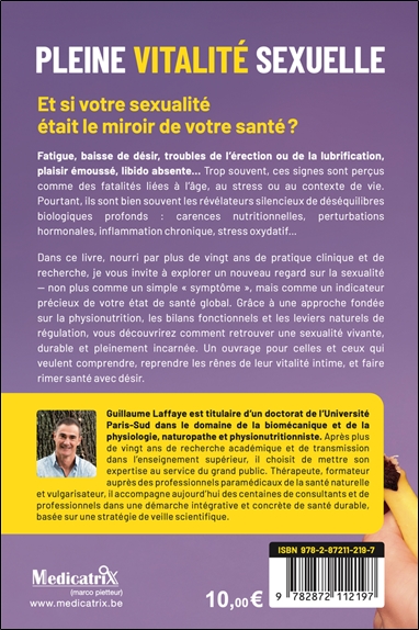 Pleine vitalité sexuelle - Comprendre et réveiller votre sexualité par la physionutrition et autres méthodes naturelles 2