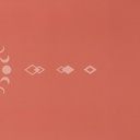 Yogi & Yogini Premium tapis de Yoga TPE Arbre de Vie mauve -- 950 g 2