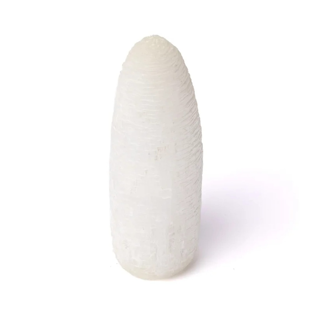 Lampe en sélénite neige -- ±30cm 0