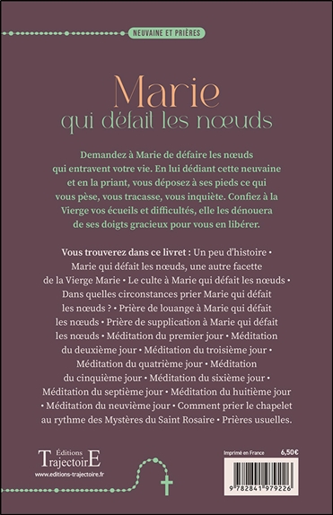 Marie qui défait les noeuds - Neuvaine et prières 2