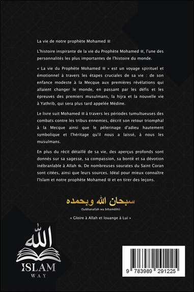 La vie du prophète Mohamed ? 2