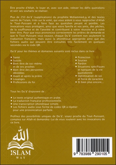 Le livre des Douas - Des Douas pour la croissance spirituelle, la santé, la protection et le succès 2