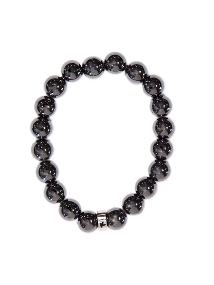 Bracelet Hématite Perles rondes 10 mm 1