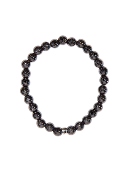 Bracelet Hématite Perles Rondes 6 mm 1