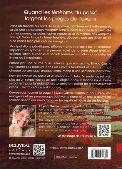 La Sentence - Un secret enseveli au coeur des pyramides - Piège létal Tome 1 2