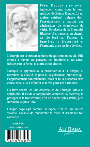 L'énergie - D'après les enseignements de Peter Deunov 2