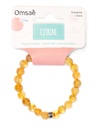 Bracelet Citrine Perles rondes 8 mm 2