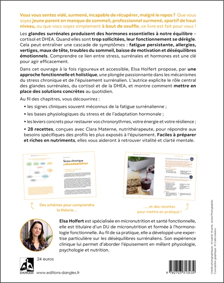 Fatigue chronique, et si c'était un épuisement surrénalien ?  Pour en finir avec le stress persistant, les vertiges, les déséquilibres émotionnels, les troubles du sommeil, la baisse de motivation, e 2