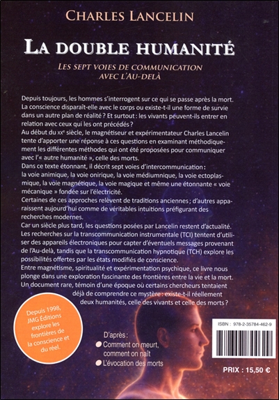 La double humanité - Les sept voies de communication avec l'au-delà 2