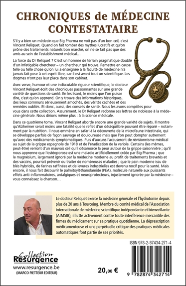 Chroniques de médecine contestataire - Je pense librement donc je soigne mieux Tome 4 2