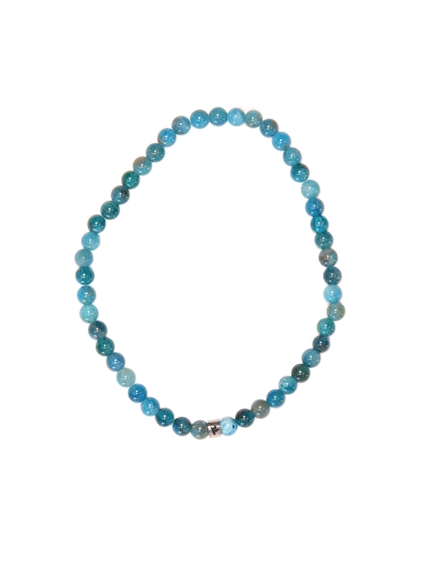 Bracelet Apatite Perles rondes 4 mm 1