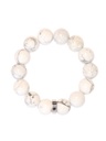 Bracelet Magnésite Perles rondes 14 mm 1