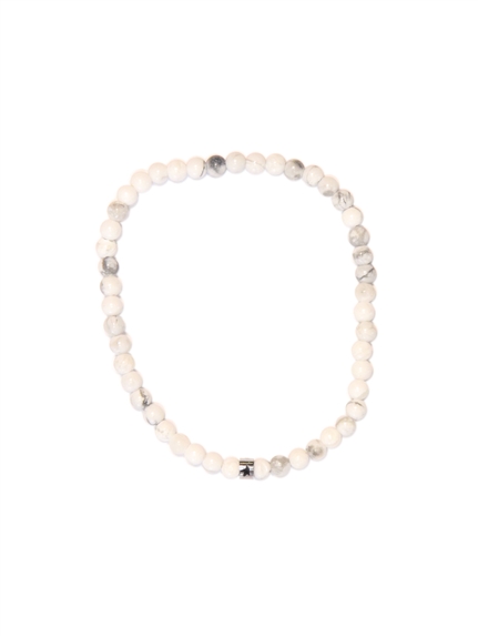 Bracelet Magnésite Perles rondes 4 mm 1
