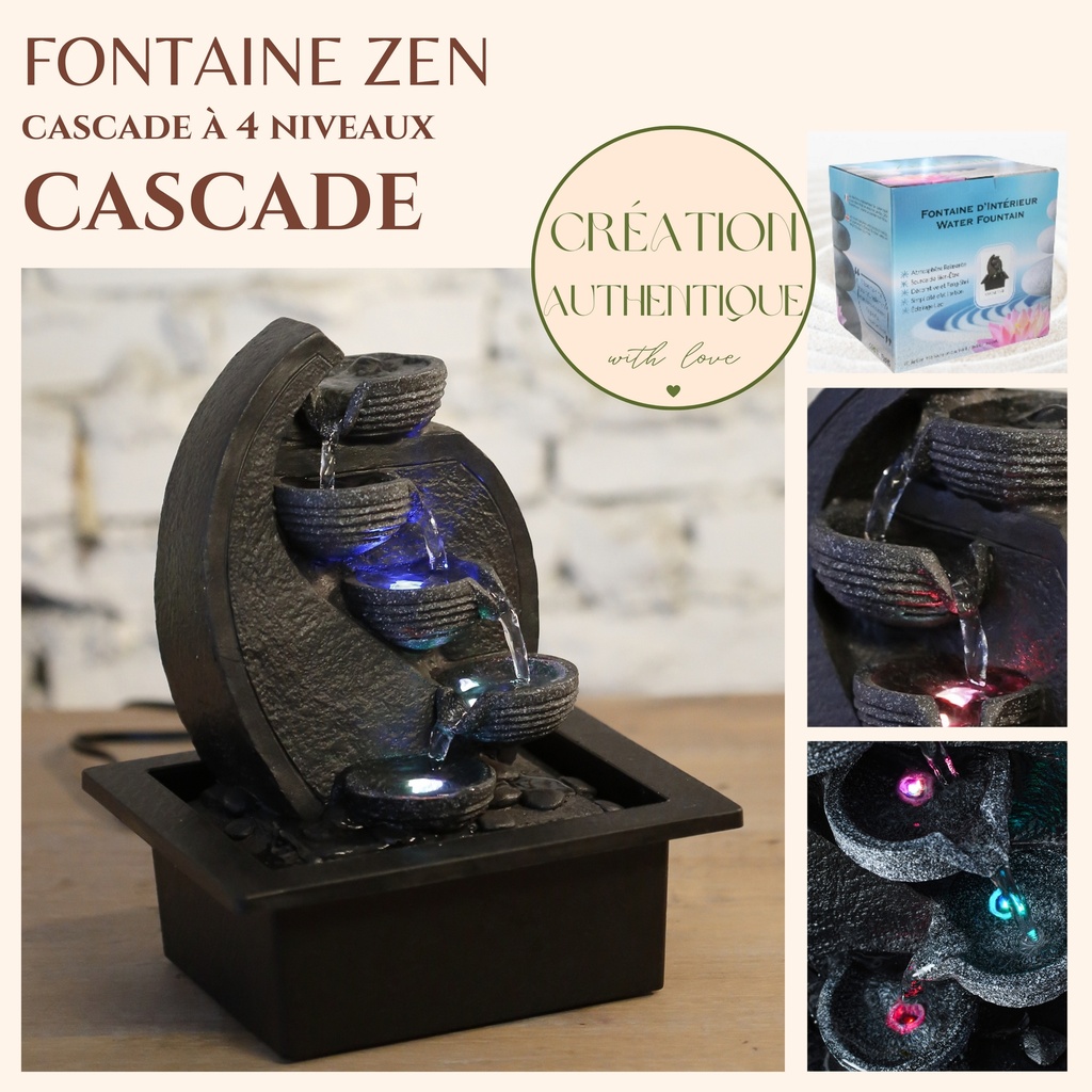 Fontaine Cascade V2 — vue de face