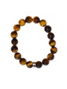 Bracelet Oeil de Tigre Perles rondes 10 mm 1