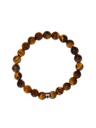 Bracelet Oeil de Tigre Perles rondes 8 mm 1