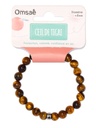 Bracelet Oeil de Tigre Perles rondes 8 mm 2