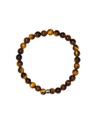 Bracelet Oeil de Tigre Perles rondes 6 mm 1