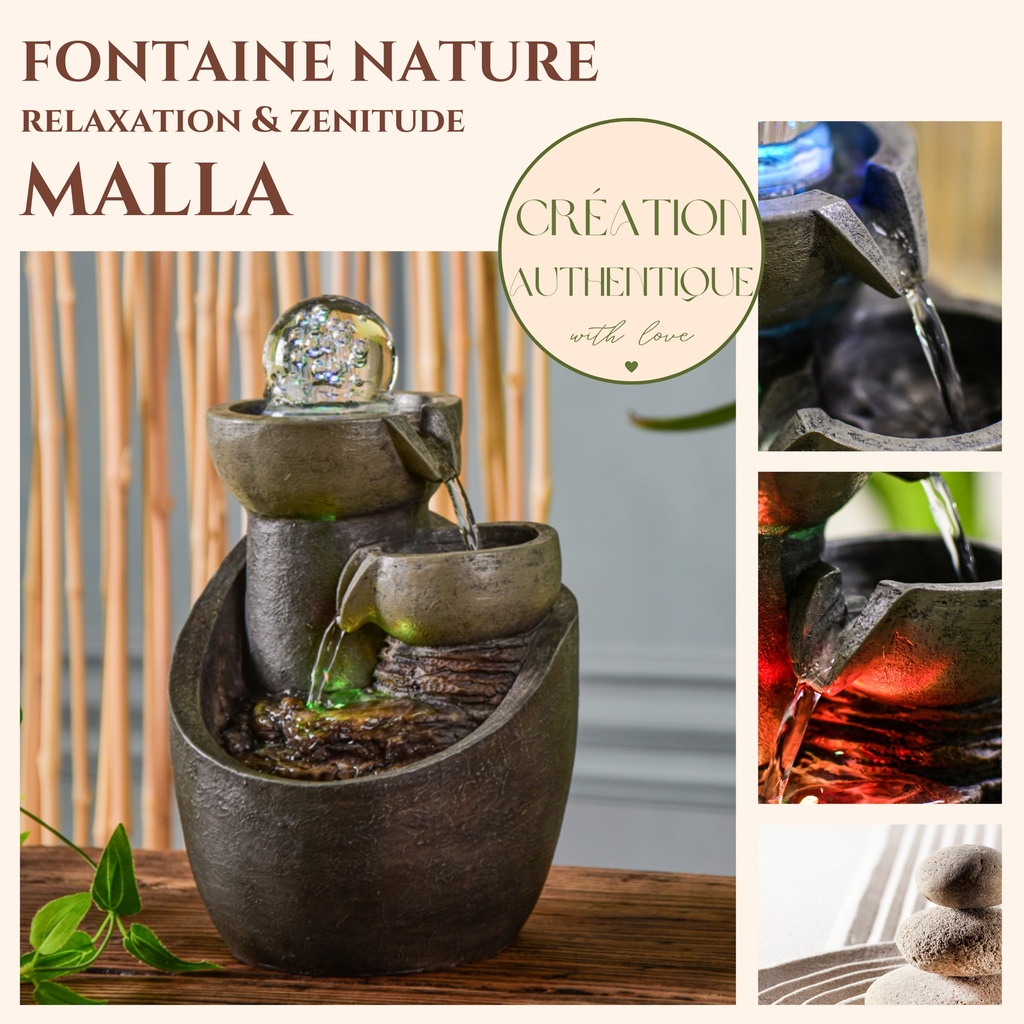 Fontaine Malla — vue de face