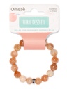 Bracelet Pierre du Soleil Perles rondes 10 mm 2