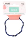 Bracelet Sodalite Perles rondes 4 mm 2