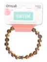 Bracelet Quartz Fumé Perles rondes 8 mm 2