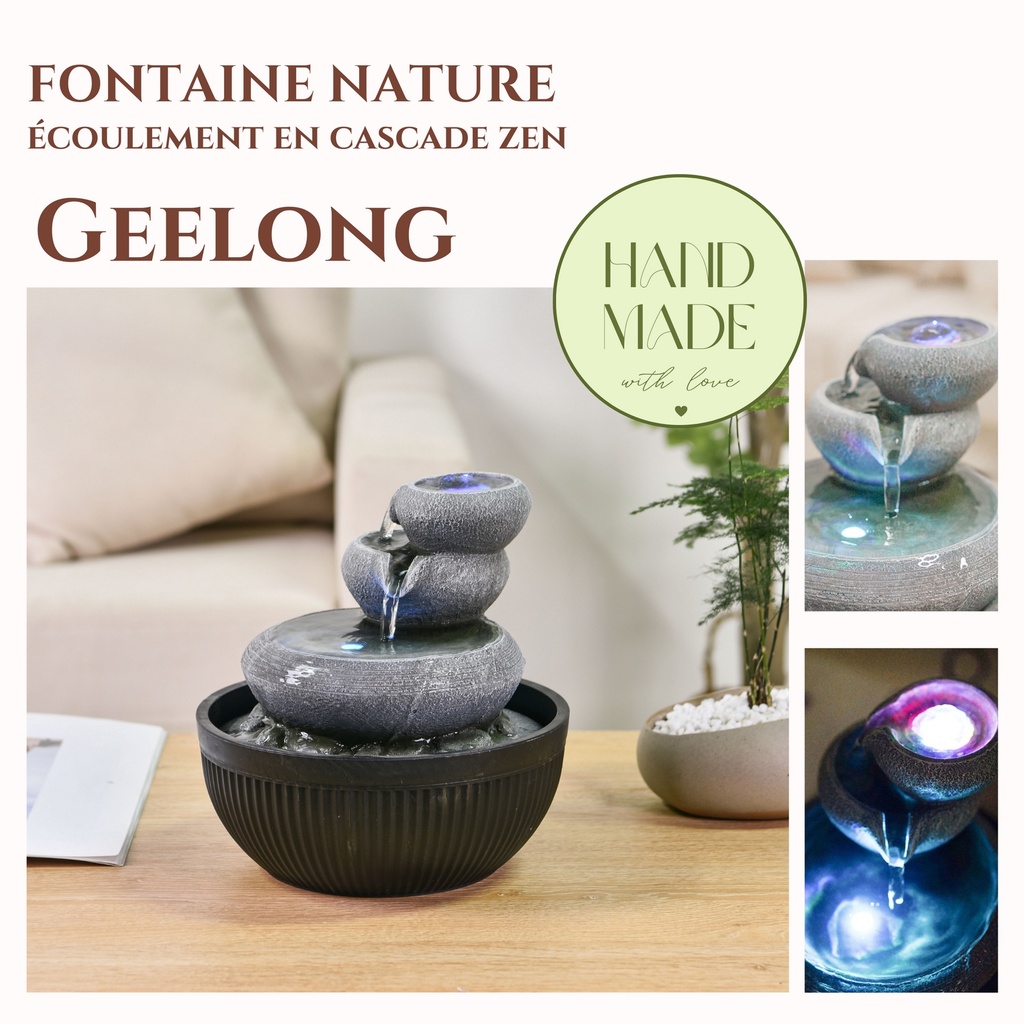 Fontaine Nature Geelong — vue de face