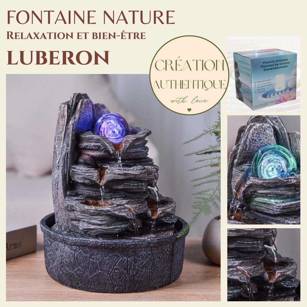 Fontaine Nature Luberon — vue de face