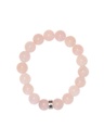 Bracelet Quartz Rose Perles rondes 10 mm 1