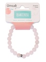 Bracelet Quartz Rose Perles rondes 8 mm 2