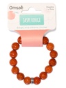 Bracelet Jaspe Rouge Perles rondes 12 mm 2