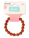 Bracelet Jaspe Rouge Perles rondes 10 mm 2