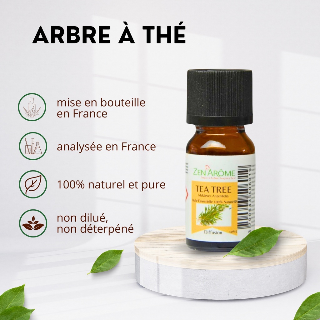 Huiles Essentielles Arbre à Thé - 10 ml — vue de face